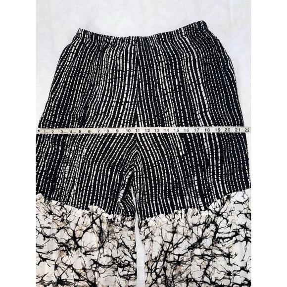 Coco Bianca Tiered Palazzo Pants Tropical Comfortable Bohemian Cottagecore Sz S - Picture 6 of 15